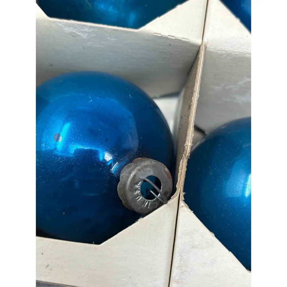 Shiny Brite vintage glass